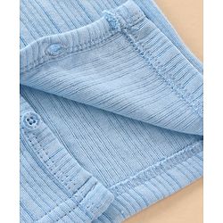 Babyhug Full Sleeves Thermal Vest - Blue