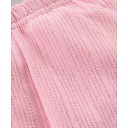 Babyhug Full Length Solid Thermal Pant - Pink