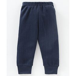 Babyhug Full Length Thermal Legging - Navy Blue