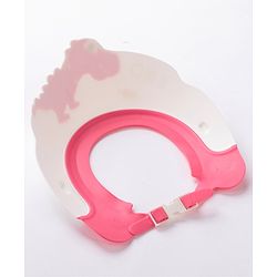 Babyhug Silicone Shower Caps Dinosaur Design - Pink