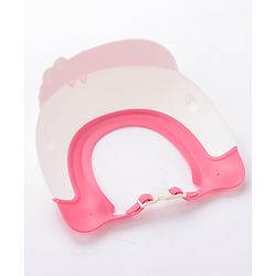 Babyhug Silicone Crocodile Shape Shower Cap  - Pink