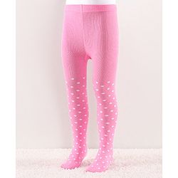 Cutewalk by Babyhug Anti Bacterial Tights Diamond Design - Pink