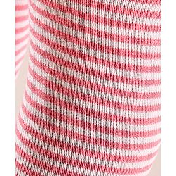 Cutewalk by Babyhug Anti Bacterial Tights Striped Design - Pink