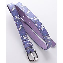 Babyhug Free Size Unicorn Printed Belt - Purple