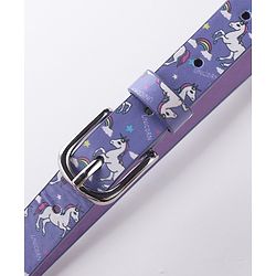 Babyhug Free Size Unicorn Printed Belt - Purple