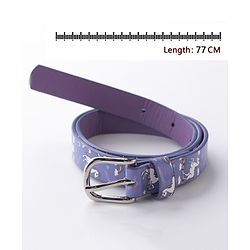 Babyhug Free Size Unicorn Printed Belt - Purple