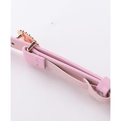Babyhug Solid Color Belt With Round Buckle - Pink