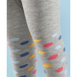 Cute Walk by Babyhug Antibacterial Striped Footed Tights Pack Of 2 - Multicolor