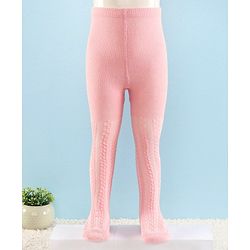 Cute Walk by Babyhug Full Length Anti-Bacterial Solid Tights - Mary's Rose