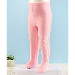 Cute Walk by Babyhug Full Length Anti-Bacterial Solid Tights - Mary's Rose