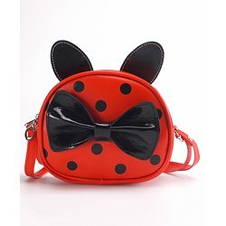 Babyhug Bow Sling Bag - Red