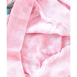 Babyhug Full Sleeves Tie & Dye Sweatshirt With Space Jam Print - Pink
