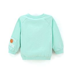 Babyhug Full Sleeves Sweatshirt SPACE JAM Print - Mint