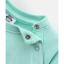 Babyhug Full Sleeves Sweatshirt SPACE JAM Print - Mint