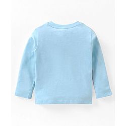 Babyhug Full Sleeves T-Shirt Mickey Mouse Print - Blue