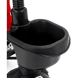Babyhug Stalwart Plug & Play Tricycle With Parental Handle & Seat Cover - Red Black