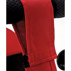 Babyhug Stalwart Plug & Play Tricycle With Parental Handle & Seat Cover - Red Black