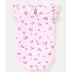 Babyhug 100% Cotton Onesies Multi Pattern Pack of 3 - Mulicolour