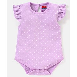 Babyhug 100% Cotton Onesies Multi Pattern Pack of 3 - Mulicolour
