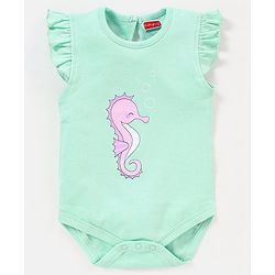 Babyhug 100% Cotton Onesies Multi Pattern Pack of 3 - Mulicolour