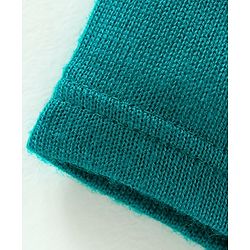 Babyhug 100% Organic Cotton Full Length Thermal Lounge Pant Tiger Patch - Teal Blue