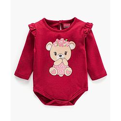 Babyhug 100% Cotton Knit Full Sleeves Onesie Pack of 3 Multi Print - Multicolour
