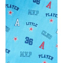 Babyhug Cotton Knit Full Sleeves T-Shirts Stripes & Text Print Pack of 3 - Multicolour
