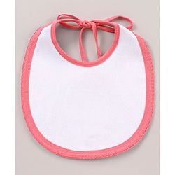 Babyhug Bib Kitty Patch - Blue Pink
