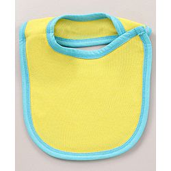 Babyhug Bib Dino Patch - Yellow