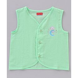 Babyhug Cotton Sleeveless Jhablas Multi Print Pack Of 5 - Multicolor