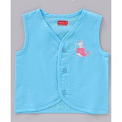 Babyhug Cotton Sleeveless Jhablas Multi Print Pack Of 5 - Multicolor