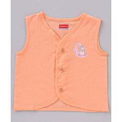 Babyhug Cotton Sleeveless Jhablas Multi Print Pack Of 5 - Multicolor