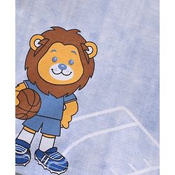 Babyhug Full Sleeves T-Shirt Multiprint - Blue White
