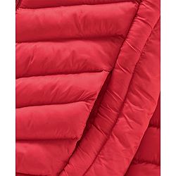 Babyhug Nylon Full Sleeves Solid Color Hooded Heavy Winter Jacket - Red