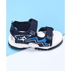 Cute Walk by Babyhug Casual Sandals With Velcro Closure - Blue