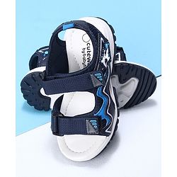Cute Walk by Babyhug Casual Sandals With Velcro Closure - Blue