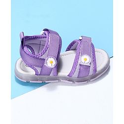 Cute Walk by Babyhug Casual Sandals With Velcro Closure - Rose Red