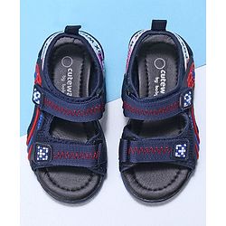 Cute Walk by Babyhug Casual Sandals With Velcro Closure - Blue
