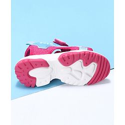 Cute Walk by Babyhug Velcro Sandals - Black