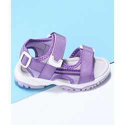 Cute Walk by Babyhug Velcro Sandals - Purple