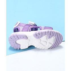 Cute Walk by Babyhug Velcro Sandals - Purple
