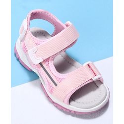 Cute Walk by Babyhug Velcro Sandals - Pink