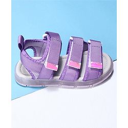 Cute Walk by Babyhug Velcro Sandals - Purple