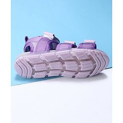 Cute Walk by Babyhug Velcro Sandals - Purple