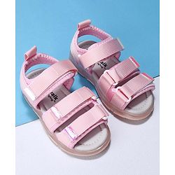 Cute Walk by Babyhug Velcro Sandals - Purple