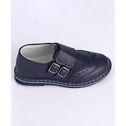 Cute Walk by Babyhug Buckle Closure Formal Shoes - Blue