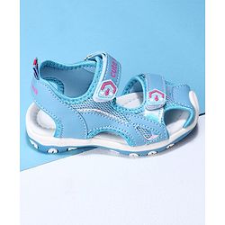 Cute Walk by Babyhug Velcro Sandals - Blue