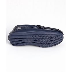 Cute Walk by Babyhug Slip On Party Wear Shoes - Navy Blue