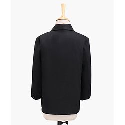 Babyhug Full Sleeves Solid Color Party Suit with Bow - Black