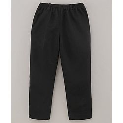 Babyhug Full Sleeves Classic Stretch Fit Party Suit Bow - Black